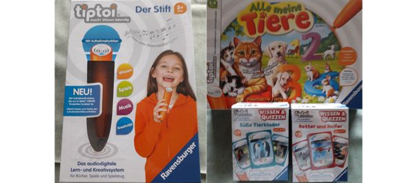 Neu in der Bücherei - Tiptoi-Stifte Neu in der Bücherei - Tiptoi-Stifte
